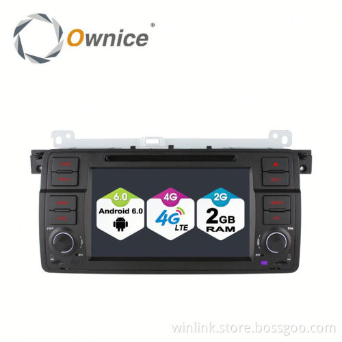 Android 6.0 C500 Quad core car GPS for BMW E46 M3 1998 - 2006 Built in 4G LTE 2G ROM Support DAB TPMS Mirror
